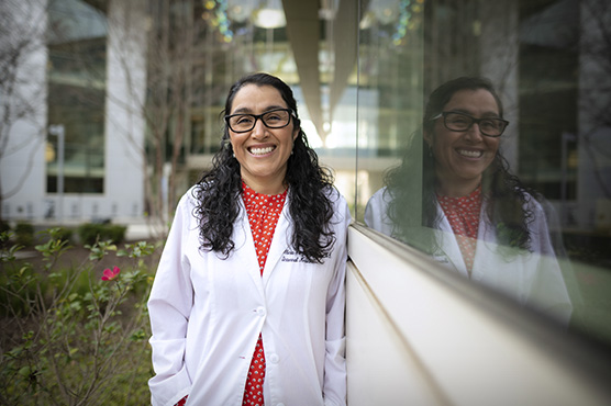 Faculty member Alicia Flores Gonzalez