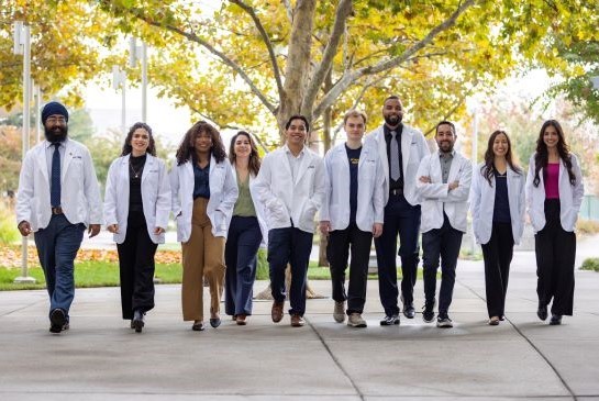 group of medical students