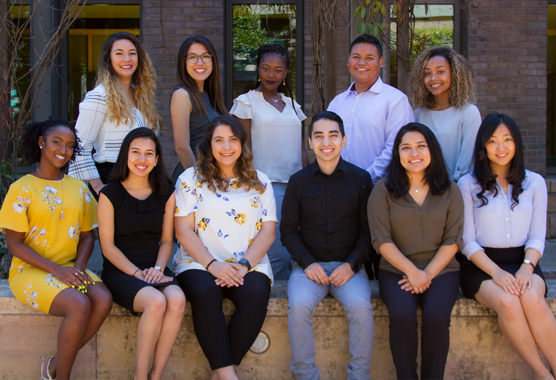 group of diverse trainiees at the MIND institute