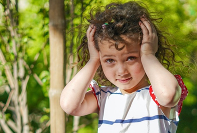 child playing