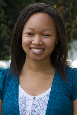 Andrea Drayton, B.S. smiling in a professional headshot
