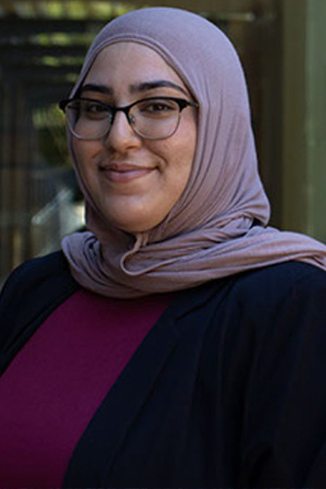 Hala Alkhatib smiling in a professional headshot