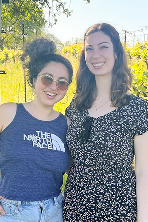 Katie Barnett and Nicole Sukkarieh