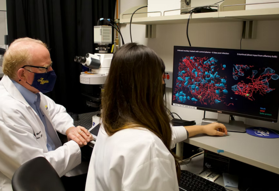 John Morrison, Ph.D. and researcher studying molecular imagery