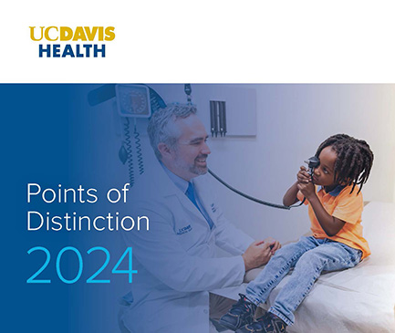 Cover of UC Davis Health Points of Distinction