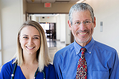 Dean Blumberg and Lena Rothstein