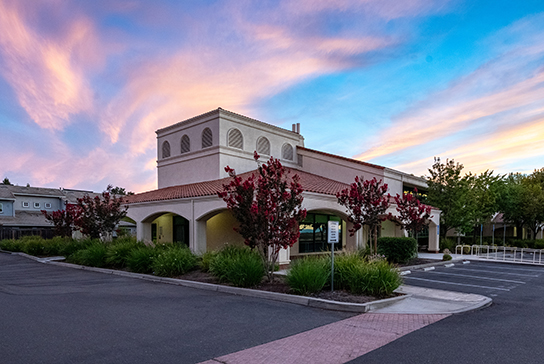 Exterior of the Davis clinic