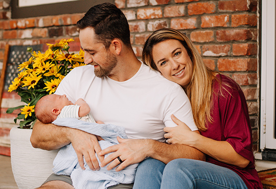 UC Davis Health employee Sarah and her family