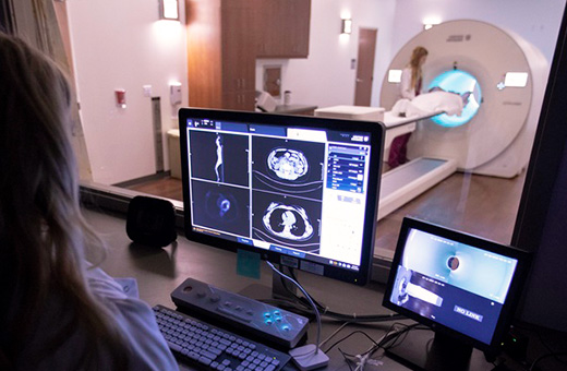 EXPLORER scanner and screening room