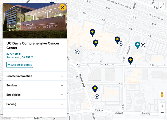 close-up screenshot of map tool