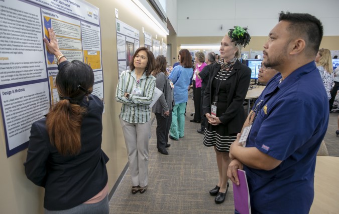 Residents present their scholarly project at annual conference