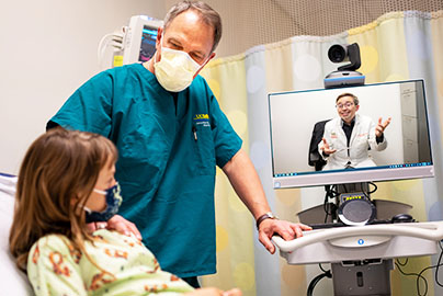 Pediatric critical care, telemedicine approaches.