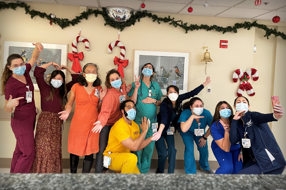 Resident group and program director at the hospital