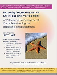 Thumb sized image of Caregiver Flyer web course, not for info, just for display