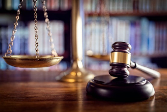 A gavel on a desk