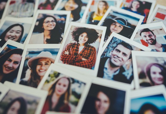 A layout of portraits of individuals 