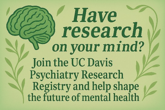 Graphic of a brain on a green background
