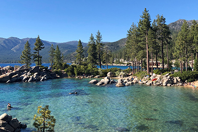 Sand Harbor at Lake Tahoe