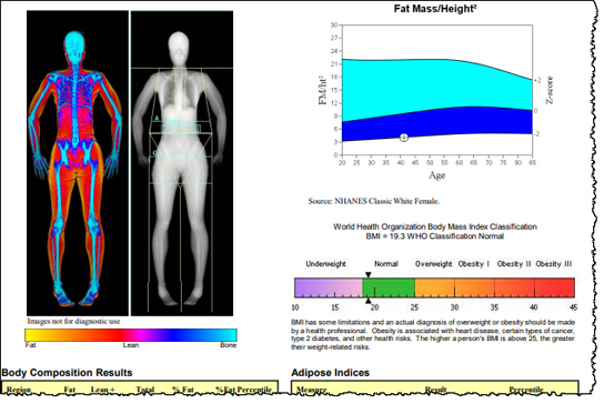 Image of an example test result.