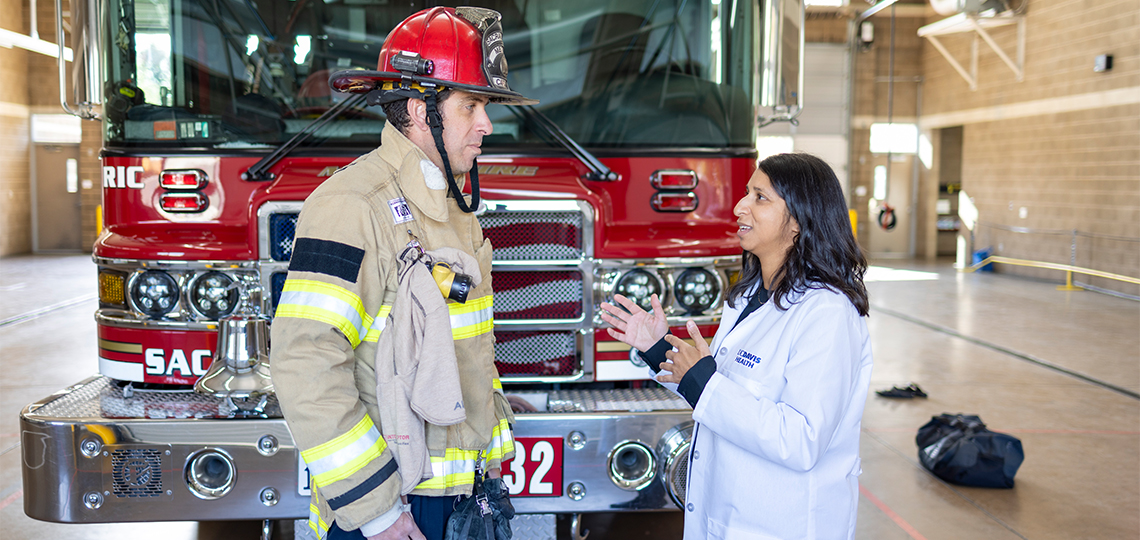 Cancer center to look  for connections between firefighting and cancer risk