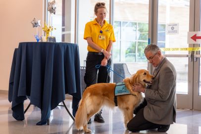 Volunteer with Canine Care Dog