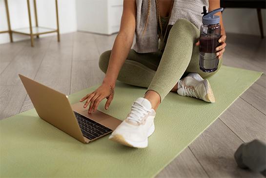 using computer to check for information