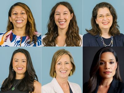 Betty Irene Moore Fellows (pictured from left to right and top to bottom) Dawn Bounds, Kristen Choi, Kristen Fessele, Michelle Litchman, Sheridan Miyamoto and Kimberly Souffront are receiving Next Steps Grants to expand their fellowship research. (c) UC Regents.