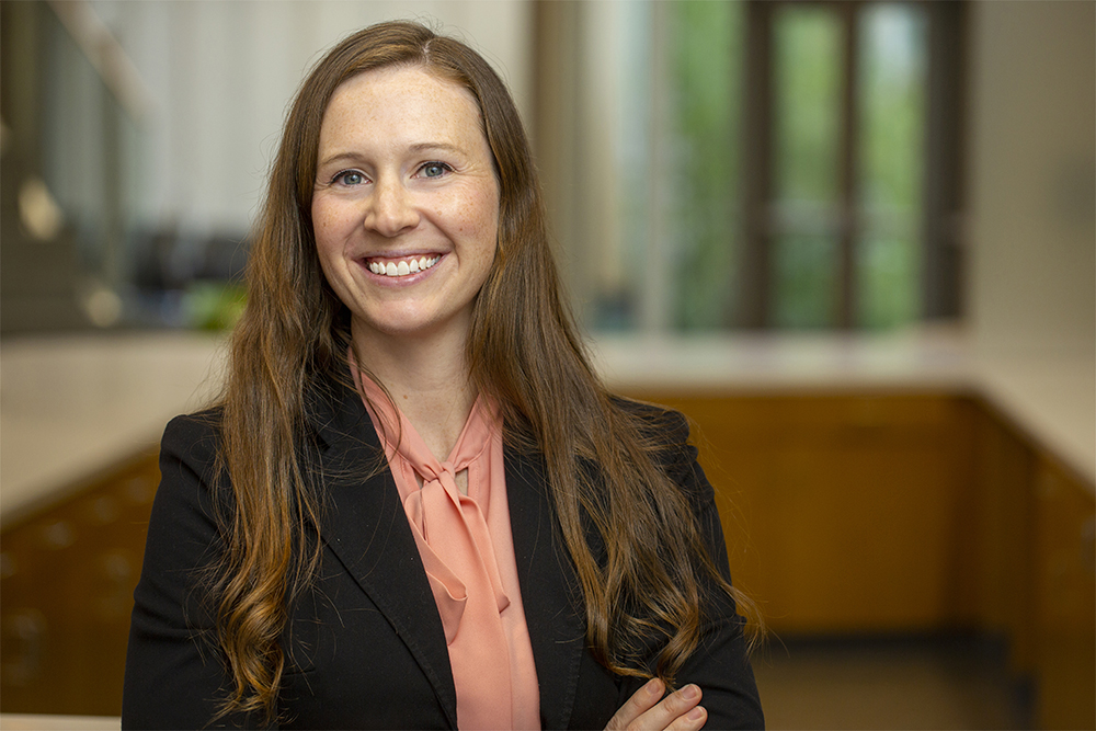 Julie Bidwell, assistant professor, Family Caregiving Institute at the Betty Irene Moore School of Nursing