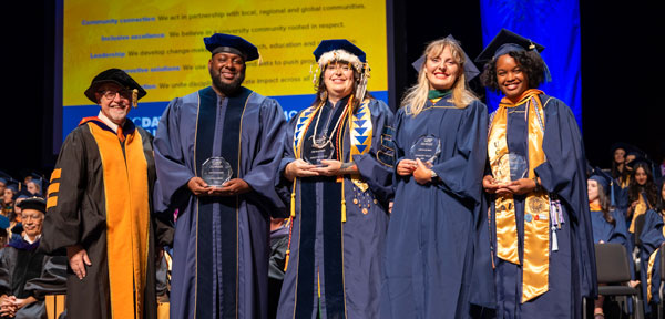 From left: Aron King, Ashley Balletto, Margaret Walsh, Aesara Rhys (Not pictured: Sarah Dulaney)