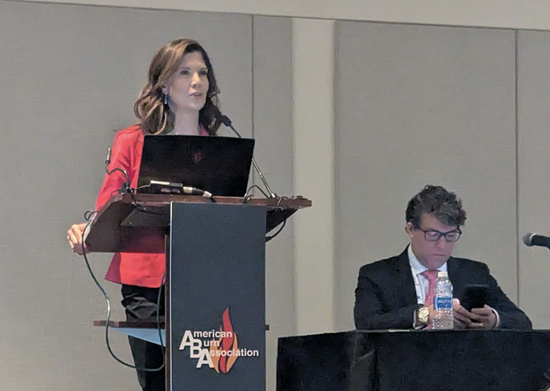 Ingrid Parry at American Burn Association (ABA)