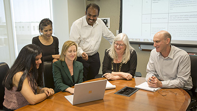 School of Nursing research team meets