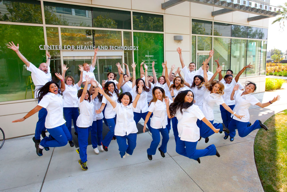 inaugural Master’s Entry Program in Nursing class photo