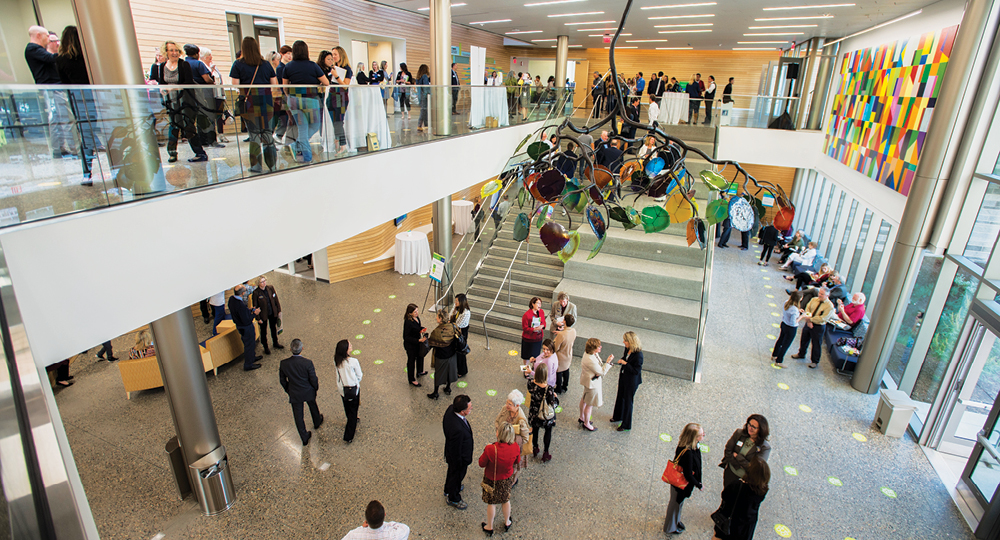 Inside the Betty Irene Moore Hall