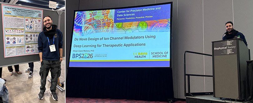 Diego Lopez Mateos presenting at 2026 Biophysical Society Annual Meeting