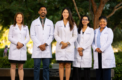 UC Davis Radiation Oncology residents group photo © Regents of the University of California, Davis. All rights reserved. 