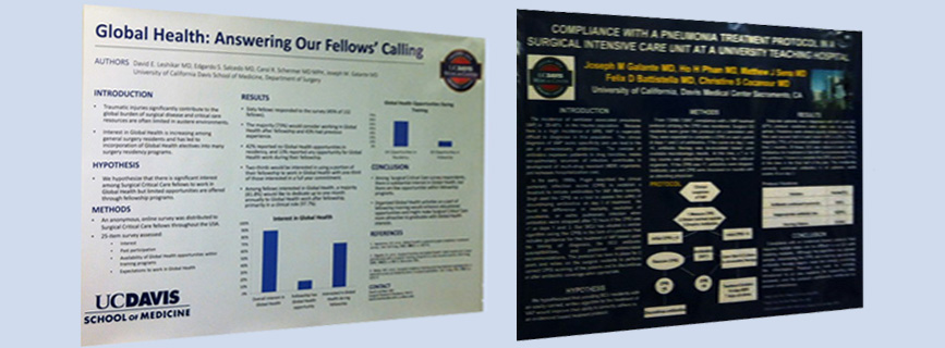 Trauma Research Investigator Poster Publications