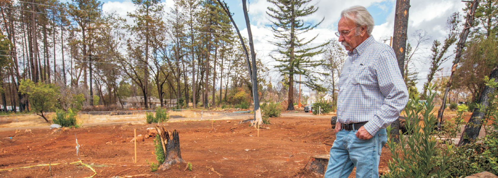 Camp Fire survivor Butch Bromley