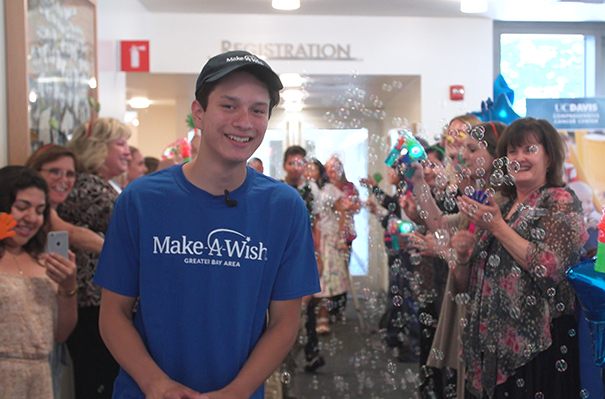 Make-A-Wish patient Saul