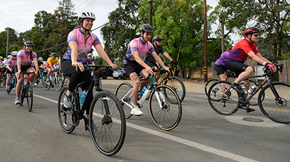 Crush Challenge participants cycle and sip their way to raising money for cancer research